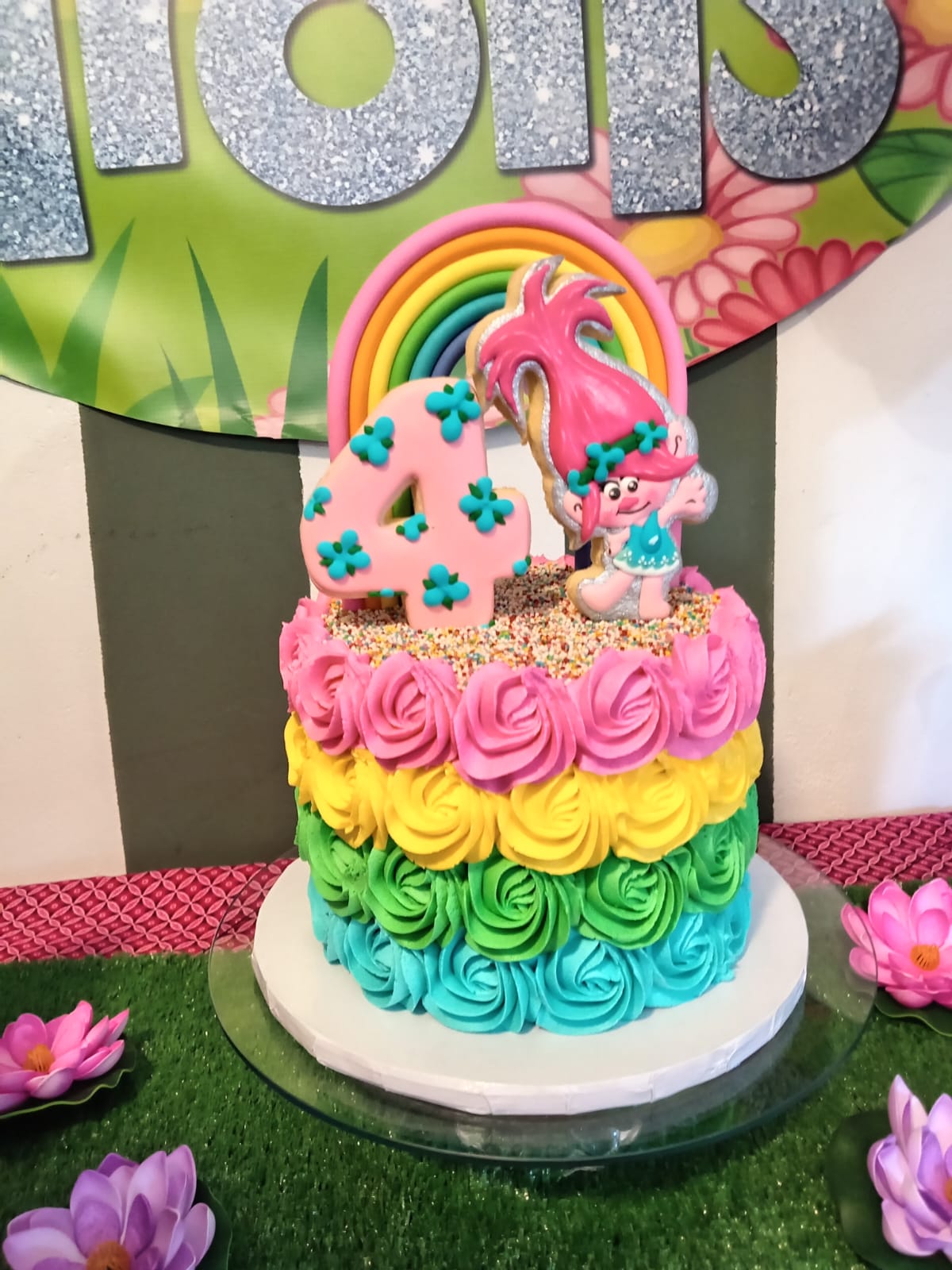 Birthday Cake and Decor